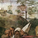 Raffaello - Stanze Vaticane - La Disputa (detail) [05]