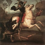 Raffaello - St George Fighting the Dragon