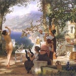 Taniec wsród mieczów-Siemiradzki, Henryk  1834-1902