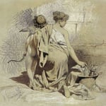 Kobieta z amorkiem-Siemiradzki, Henryk  1834-1902