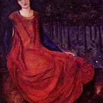 Girl and Goldfish. 1861. Gouache and gum. Carlisle Art Gallery, UK