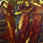 The Garden of Hesperides. 1870-73. Gouache. Private collection