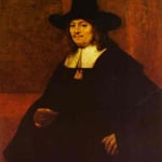 Rembrandt - Portrait of a Man in a Tall Hat