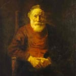 Rembrandt - An Old Man in Red