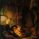 Rembrandt - Holy Family [1640]
