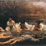 Zalaskotany (Rusalki)-Malczewski, Jacek 1854-1929