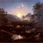 Krajobraz ksiezycowy-Pruszkowski, Witold  1846-1896