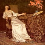 Dama z róza (Chcesz róze)-Czachórski, Wladyslaw  1850-1911