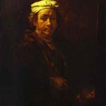Rembrandt - Self-Portrait at the Easel