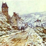 The Road to Vetheuil.