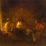 Rembrandt - The Pilgrims at Emmaus