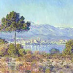 Antibes Seen From The Plateau Notre-Dame.