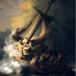 1633 Le Christ Dans La Tempete,boston