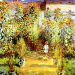 Garden at Vétheuil.