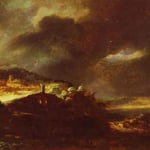 Rembrandt - Paysage D'Orage