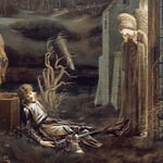 The Dream of Launcelot at the Chapel of the San Graal
