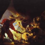 Rembrandt - The Blinding of Samson