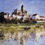 The Church At Vetheuil.