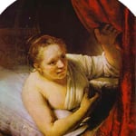 Rembrandt - Hendrickje in Bed