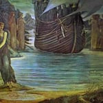 The Sirens. c. 1875. Pastel. Private collection, Spain