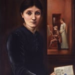 Portrait of Georgiana Burne-Jones, with Philip and Margaret, 1883