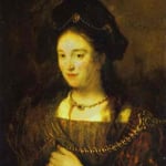 Rembrandt - The Artist's Wife, Saskia