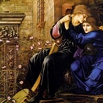 Love Among the Ruins, 1894 recreation in oils
