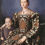 Eleonora of Toledo with her son Giovanni de' Medici, 1544-45