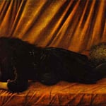 Portrait of Katie Lewis. 1882. Oil on canvas. Private collection