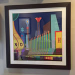 Litografia firmata Mario ROSSELLO 1975 - Misure: 92x90 - Firmata in basso a destra e numerata 118/200 