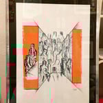 Litografia firmata Mario ROSSELLO