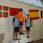 2º Daniel Lama García  y 3º Alejandro Checa Montañés