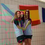 2ª Miriam Marzo Polo y 3ª Laura Lázaro Pérez