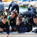 Javier Rojas, Marta Gallego, Carolina Hostaled y Adrian Hostaled