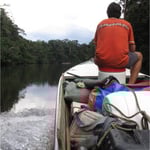 Navigation sur le fleuve Sinnamary