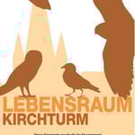 Plakette -Lebensraum Kirchturm-