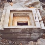 Elektroschacht mit Deckelaussparung