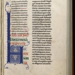 Ms. 27 tome 1 f° 62 Bible de Clairvaux – Initiale ornée (12e siècle) © Médiathèque du Grand Troyes 