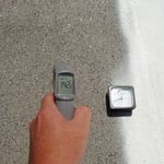 EnviroCoatings Energy Saving Cool Roof Paint #3: Asphalt Roof Membrane at 1240PM - 142°F