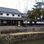 倉敷の美観地区では掘割の岸辺に植えられた柳が芽を出していました。　　　　・芽柳の青モノトーンなる街に(和良)