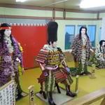 吉野川市の菊人形では今年の大河ドラマが三幕で展示されていました。 ・佇めば菊人形の香を放つ(和良)