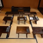 堺市立町家歴史館の清学院は江戸後期から明治初期の寺子屋になりました。・寺子屋の部屋に小春日暖かく（和良）