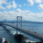 鳴門海峡で鷹の渡りを見る祖谷の吟行句会に参加してきました。　　・鷹の来ず鳶ののんびり舞ふばかり(和良)