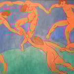 エルミタージュ美術館別館の軽快なマチスの「ダンス」です。　　　　　　・手をつなぐマチスのダンス冬温し（和良）