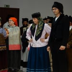 レイリア市の晩餐会では民族衣装のダンスが披露されました。　　・伝統のダンスも見たる秋の旅（和良）
