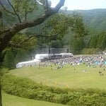 エキサイティングサマー・イン・ワジキは30分遅れで始まりました。　　　・雷の遠のきライブ始まりぬ（和良）