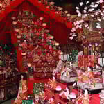 勝浦町の第16回ビッグひな祭りを見てきました。 ・町中の雛が雛呼び雛の壇(和良)