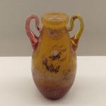 エミール・ガレの花瓶の蝶の絵もとても繊細で涼しさを感じました。　　・ガレ描きし蝶は繊細見て涼し(和良)