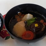 渭水苑でお正月の料理をいただいた後、新年句会が始まりました。　・小正月どなたも健啖なりしかな(和良)