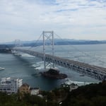 鳴門海峡で鷹の渡りを見ました。たくさんの鷹を見ました。　　　　　　　　　　・鷹渡る風に乗りたる高さかな（和良）